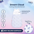 Load image into Gallery viewer, Dream Cloud Fluffy - Blueberry Bow Series