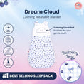 Load image into Gallery viewer, Dream Cloud Fluffy - Blueberry Bow Series