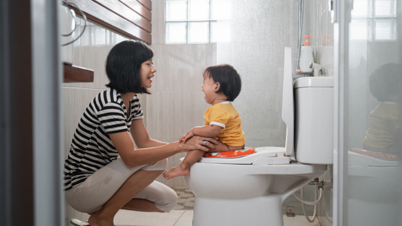 regresi tidur dan toilet training