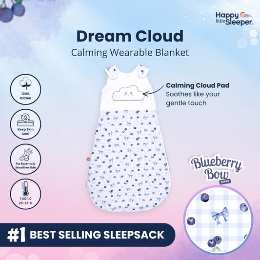 Dream Cloud Fluffy - Blueberry Bow Series