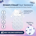 Load image into Gallery viewer, Dream Cloud Four Season Fluffy - Blueberry Bow Series

