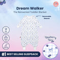 Load image into Gallery viewer, Dream Walker Fluffy - Blueberry Bow Series
