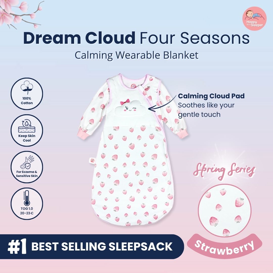 Dream Cloud Four Season Spring Series – Happy Little Sleeper